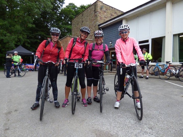 Cycling Ladies in Training Matthews & Leigh